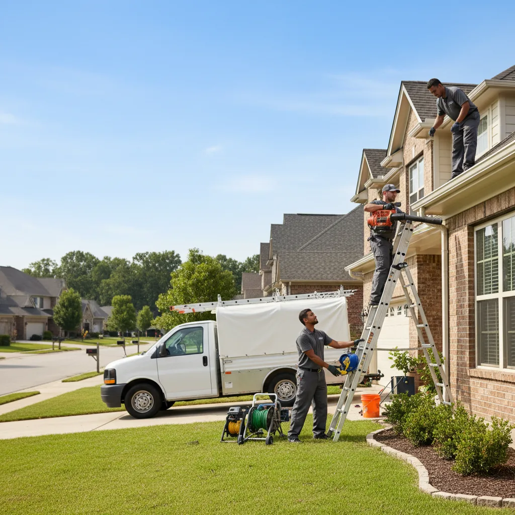 Home Gutter Service in Easley, SC near me